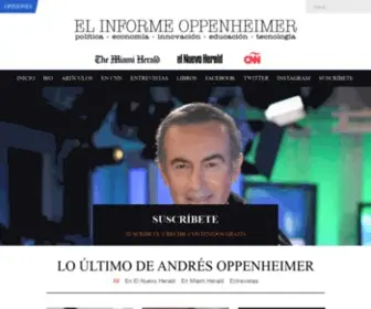 Andresoppenheimer.com(El Blog de Andrés Oppenheimer) Screenshot