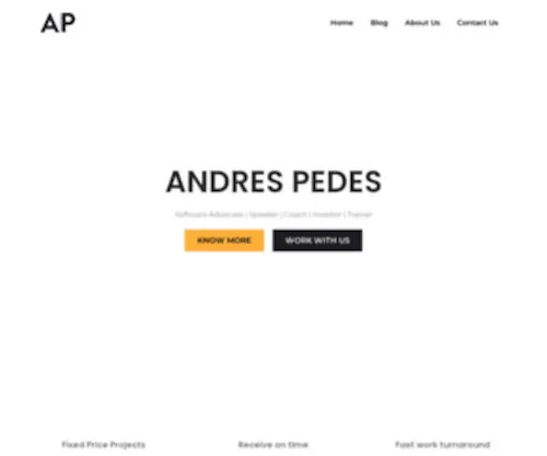 Andrespedes.com(Andrespedes) Screenshot
