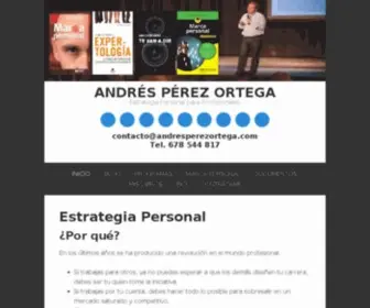 Andresperezortega.com(Estrategia Personal para Profesionales) Screenshot