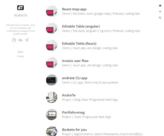 Andrete.eu(Andreas Teneketzoglou) Screenshot