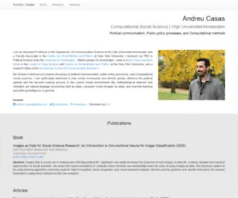 Andreucasas.com(Andreu Casas) Screenshot