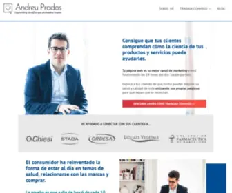 Andreuprados.com(Andreu Prados) Screenshot