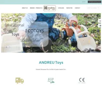 Andreutoys.com(Andreu Toys) Screenshot