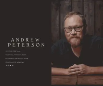 Andrew-Peterson.com(Andrew Peterson) Screenshot