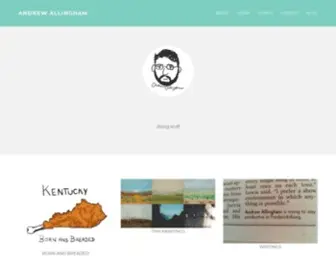 Andrewallingham.info(Andrew Allingham) Screenshot