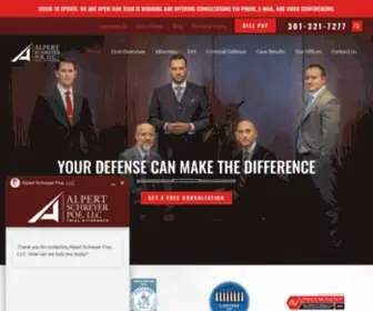 Andrewalpert.com(Maryland Criminal Defense Lawyers) Screenshot