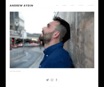 Andrewaydin.com(ANDREW AYDIN) Screenshot