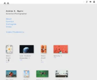 Andrewbmyers.com(Andrew B) Screenshot