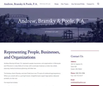 Andrewbransky.com(Attorneys At Law) Screenshot