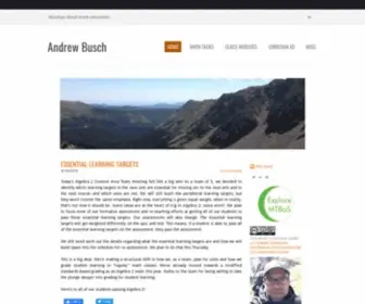 Andrewbusch.us(Andrew Busch) Screenshot