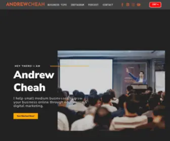 Andrewcheah.com(Start Ecommerce Business with Andrew Cheah) Screenshot