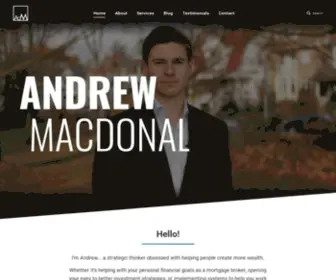 AndrewcmaCDonald.com(Andrew C) Screenshot