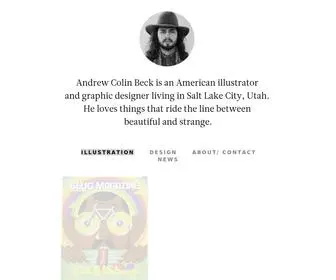 Andrewcolinbeck.com(Andrew Colin Beck) Screenshot