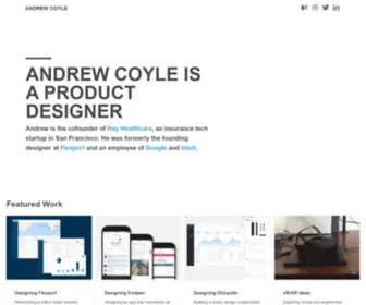 Andrewcoyle.com(Andrew Coyle) Screenshot