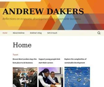 Andrewdakers.com(ANDREW DAKERS) Screenshot