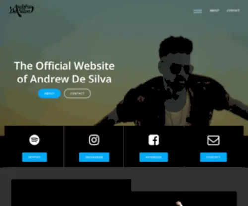 Andrewdesilva.com.au(The Official Site of Andrew De Silva) Screenshot