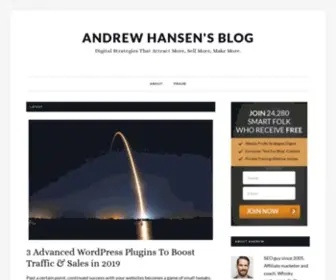 Andrewhansen.name(Andrew Hansen) Screenshot