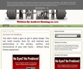 Andrewheming.com(Andrew Heming's Blog) Screenshot