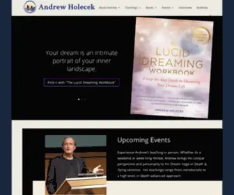 Andrewholecek.com(Andrew Holecek) Screenshot