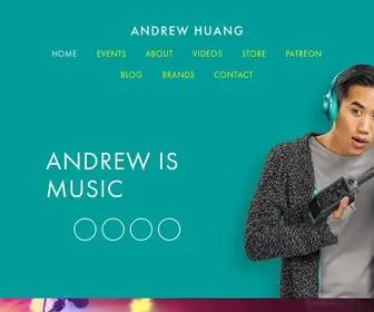 Andrewhuang.com(ANDREW HUANG) Screenshot