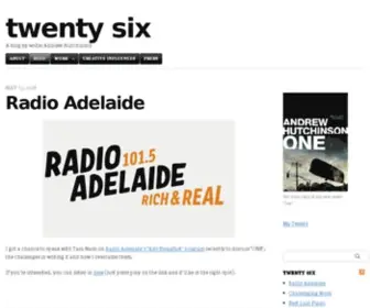 Andrewhutchinson.com.au(Twenty six) Screenshot