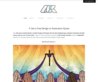 Andrewkelsall.com(Recent Work) Screenshot