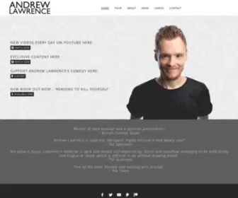 Andrewlawrencecomedy.co.uk(Andrew Lawrence) Screenshot