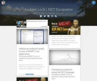 Andrewlock.net(Connection timed out) Screenshot