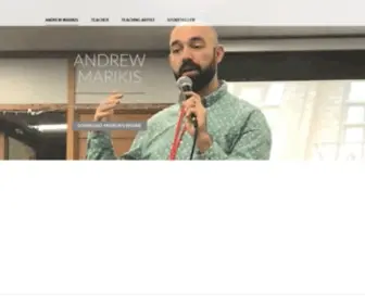 Andrewmarikis.com(About Me) Screenshot