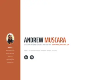 Andrewmuscara.com(Andrew Muscara) Screenshot