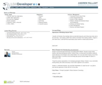Andrewpallant.com(Andrew Pallant) Screenshot