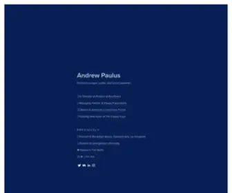 Andrewpaulus.com(Andrew Paulus) Screenshot