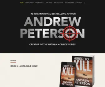 Andrewpeterson.com(Andrew Peterson) Screenshot