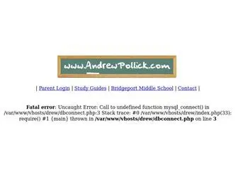 Andrewpollick.com(AndrewPollick) Screenshot