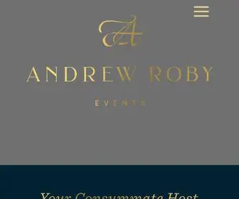 Andrewrobyevents.com(DC Event And Wedding Planner) Screenshot