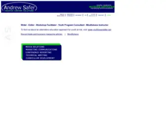 Andrewsafer.com(Andrew Safer's) Screenshot