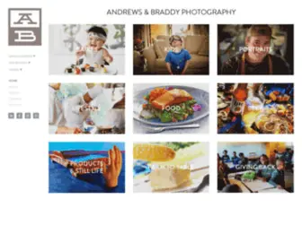 Andrewsbraddy.com(Chicago Photographers) Screenshot