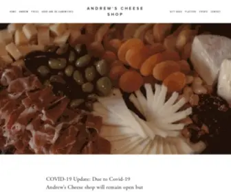 Andrewscheese.com(Andrew's Cheese Shop) Screenshot