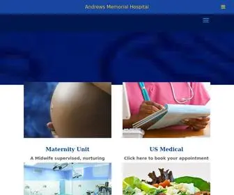 Andrewsmemorialhospital.com(Andrews Memorial Hospital) Screenshot