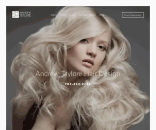 AndrewtayloreHD.com(Andrew Taylore Hair Design) Screenshot