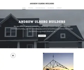 Andrewulbergbuilders.com(Andrew Ulberg Builders) Screenshot