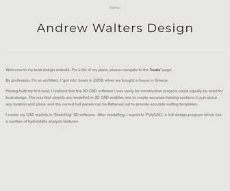 Andrewwaltersdesign.com(Andrew Walters Design) Screenshot