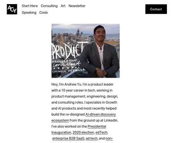 Andrewyu.co(Andrew Yu) Screenshot