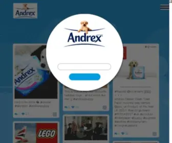 Andrex.co.uk(Find out all you need to know about Andrex®) Screenshot