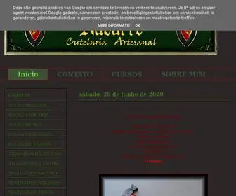 Andreynavarre.com.br(Navarre Cutelaria Artesanal) Screenshot