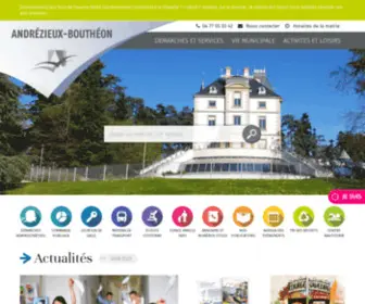 Andrezieux-Boutheon.com(Site de la mairie d’Andrézieux) Screenshot