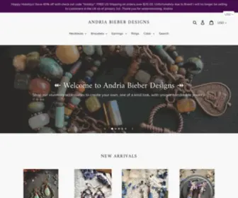 Andriabieberdesigns.com(Andria Bieber Designs) Screenshot