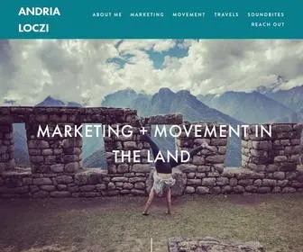 Andrialoczi.com(Andria Loczi) Screenshot