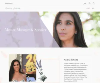 Andriaschultz.com(Andria Schultz) Screenshot