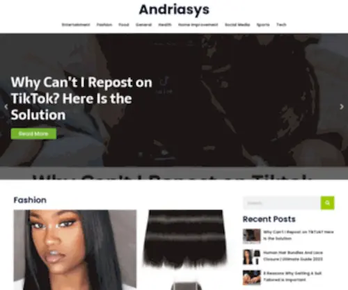 Andriasys.com(Andriasys) Screenshot